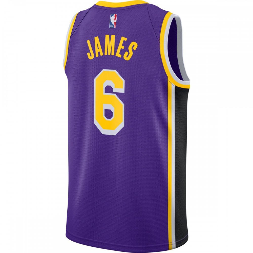 LeBron James Los Angeles Lakers Jordan Brand 2021/22 #6 Swingman Player Jersey Purple - Statement Edition-Pro Kit Vault | Brand New 26/27 Sports Jerseys